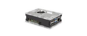 1138727_6 - Mediatech Whadda TRANSPARENT CASE WITH COOLING FOR RASPBERRY PI 4
