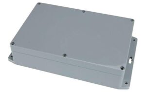 Velleman G340 abgedichtetes ABS-Gehäuse Dunkelgrau, 171 x 121 x 80mm (LxBxH)