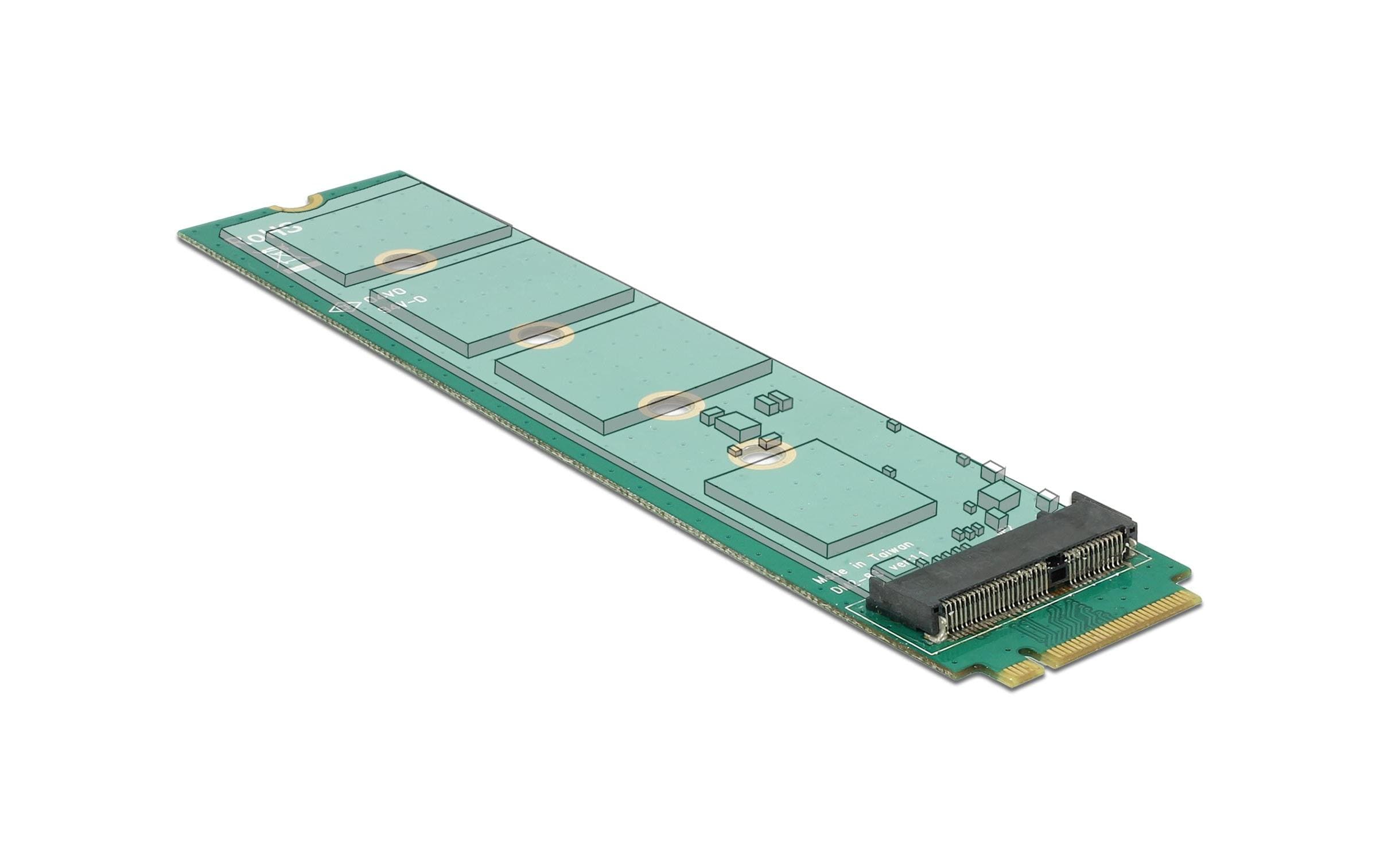 1140326 - Mediatech Delock M.2 Key-M zu Key-E Adapter Formfaktor: 22110, Key-A+E, Key-E kaufen Schweiz | Mediatech.ch