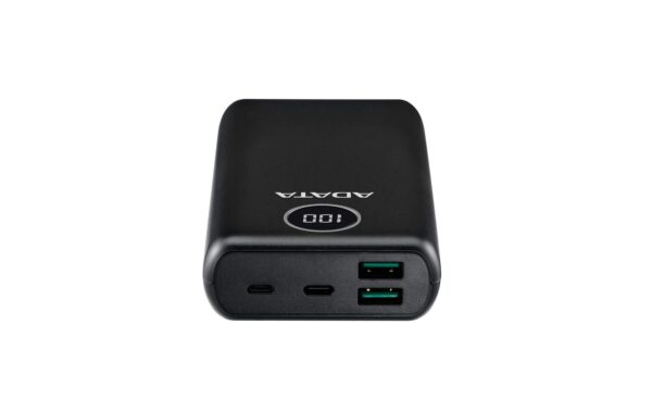 Adata PowerPack P20000QCD Black 20000mAh, 2x USB-A, 2x USB-C Ausgang