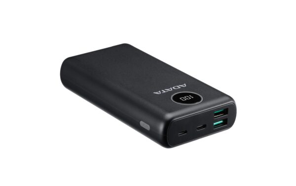 Adata PowerPack P20000QCD Black 20000mAh, 2x USB-A, 2x USB-C Ausgang