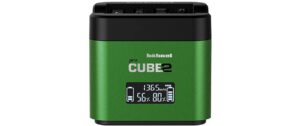 Hähnel pro Cube2 Doppel-Ladegerät Fujifilm Passend für: Fuji NP-W126S, NP-W235