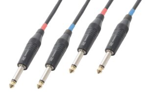 PD Connex CX72-5 Audiokabel 2x 6.3 Klinke - 2x Klinke, 5m