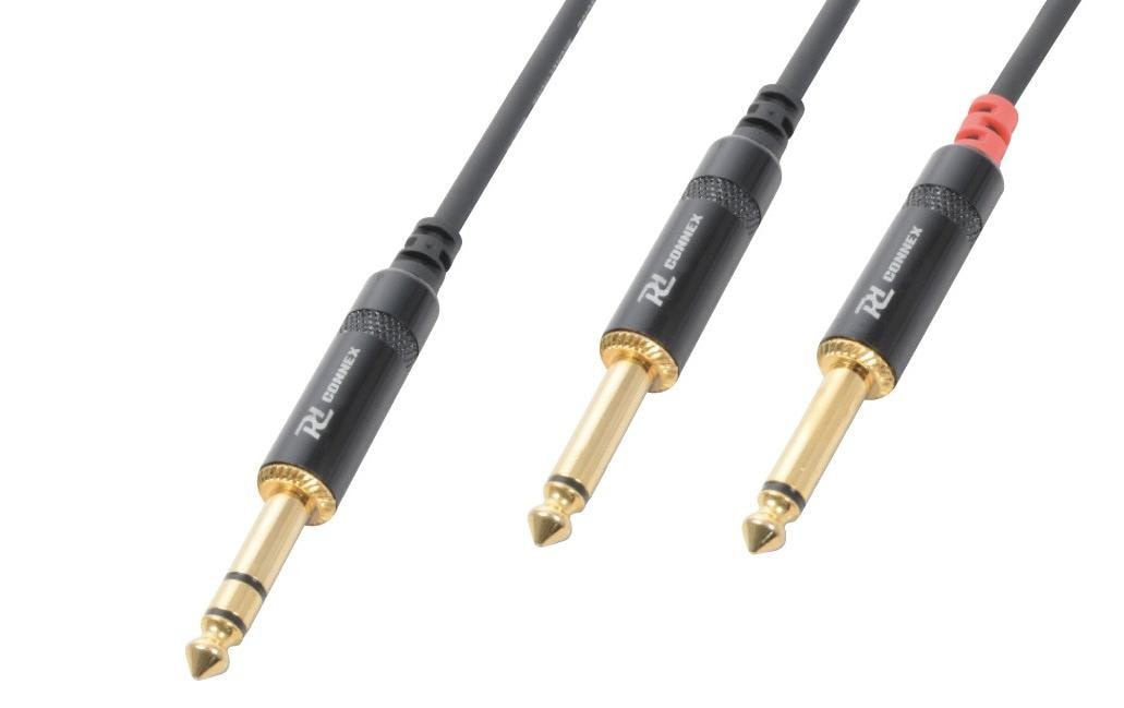 1141052 - Mediatech PD Connex CX76-3 Audiokabel 6.3 Klinke - 2x 6.3 Klinke, 3m kaufen Schweiz | Mediatech.ch