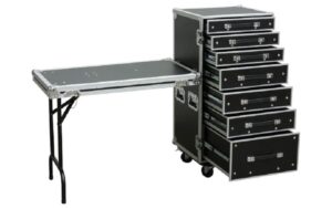 Power Dynamics PD-FA5 Flightcase mit 7 Schubladen und Tisch kaufen Schweiz | Mediatech.ch