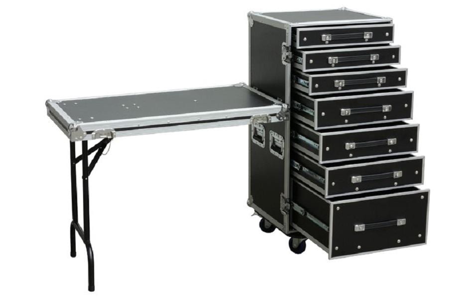 1141187 - Mediatech Power Dynamics PD-FA5 Flightcase mit 7 Schubladen und Tisch kaufen Schweiz | Mediatech.ch