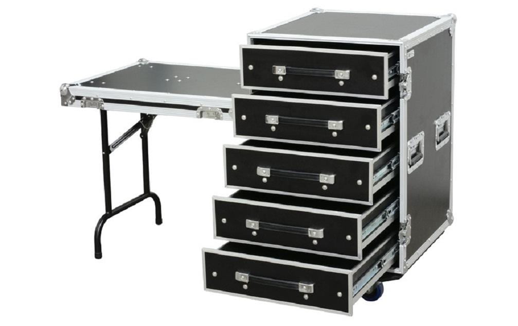 1141188 - Mediatech Power Dynamics PD-FA6 Flightcase mit 5 Schubladen und Tisch kaufen Schweiz | Mediatech.ch