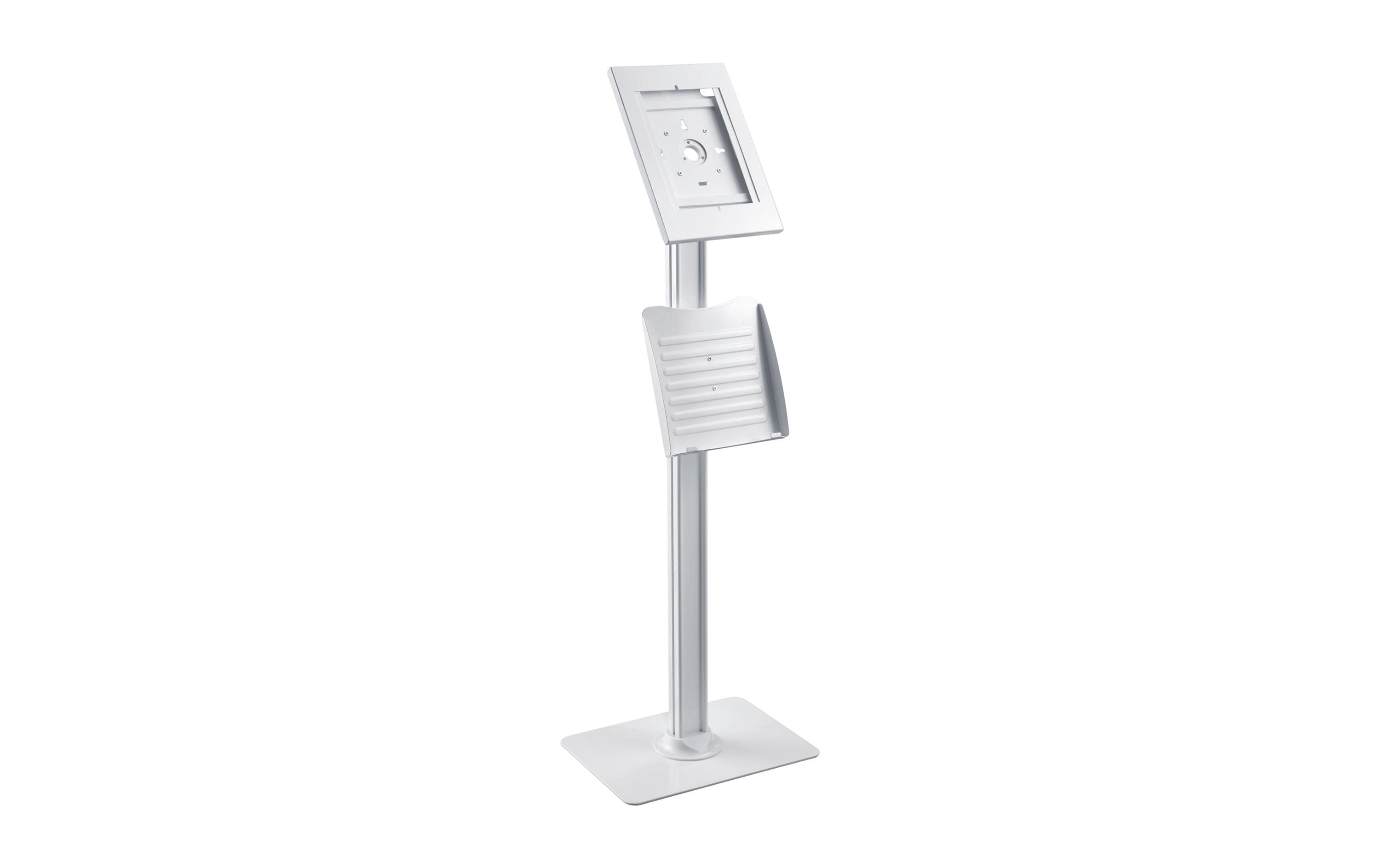 1141358 - Mediatech PureMounts PDS-5921 Tablet Standfuss Weiss, iPad / Galaxy, Abschliessbar, Fach kaufen Schweiz | Mediatech.ch