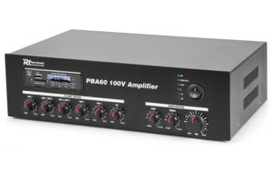 Power Dynamics PBA60 100V Verstärker 60W, USB/MP3/BT