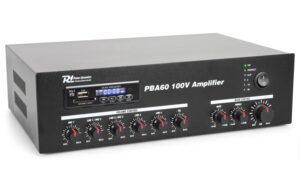 Power Dynamics PBA60 100V Verstärker 60W, USB/MP3/BT
