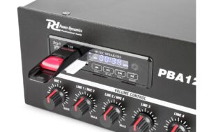 Power Dynamics PBA60 100V Verstärker 60W, USB/MP3/BT