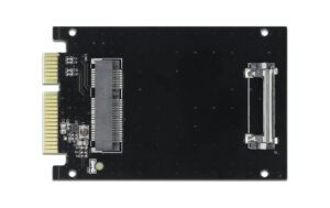 Delock SATA 22PIN zu mSATA Slot Adapter mSATA SSD, Masse: 80mm x 51mm x 5mm
