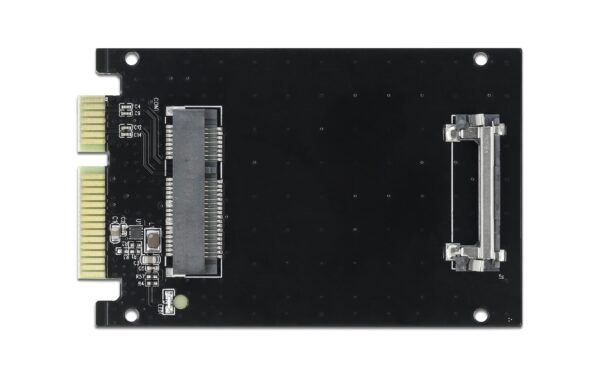 Delock SATA 22PIN zu mSATA Slot Adapter mSATA SSD, Masse: 80mm x 51mm x 5mm