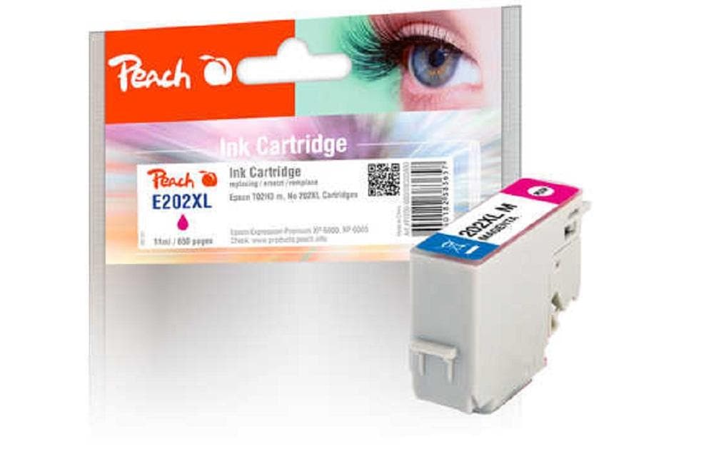 1142529 - Mediatech Peach Tinte Epson T02H3, No 202XL 11 ml, magenta