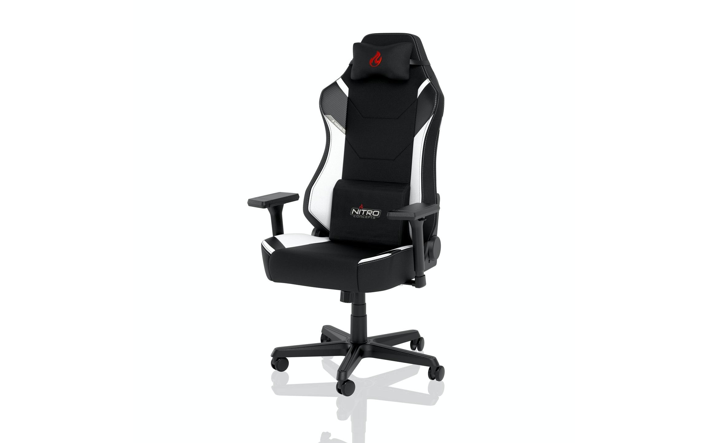 1142885_1 - Mediatech Nitro Concepts X1000 Gaming Chair Radiant White