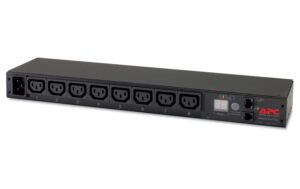 APC Steckdosenleiste PDU AP7821B, metered 8xC13, 19 1HE, 10A, LAN, IN: IEC320 C14