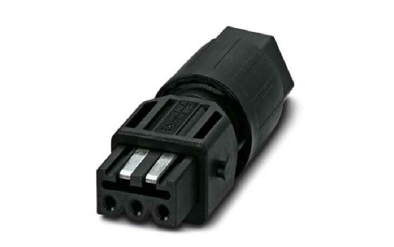1145770 - Mediatech Phoenix Contact Storenstecker, 3 L+PE, schwarz 1.5mm, 400V, 16A AC, 7-13mm kaufen | Mediatech.ch