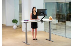 Fellowes Levado Tischplatte walnuss, 160x80cm