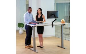Fellowes Levado Tischplatte walnuss, 160x80cm