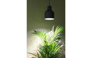 Neogard Lampenschirm hellgrau, E27, 4m Kabel, ohne Leuchtm.