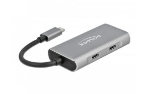 Delock USB 3.1 Hub 2x USB Typ-A + 2x Type-C, Plug & Play
