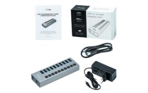 1155347_2 - Mediatech i-tec USB 3.0 Charging Hub 10P mit ext. Adapter 48W