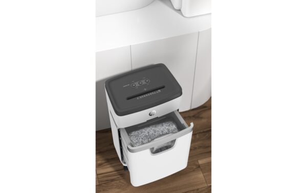 1155840_7 - Mediatech HP Aktenvernichter OneShred 12MC bis 12 Blatt, 25 Liter, Sicherheitsstufe 5