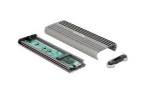 1156704_2 - Mediatech Delock M.2 NVME zu USB Gehäuse Typ-C 20Gbps USB3.2 Gen2, werkzeugfrei
