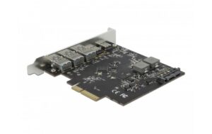 Delock PCIe 2x USB-Typ-C, 3x USB-A USB 3.2 Gen.2 (10 Gbps)