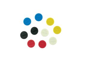 Nobo Magnet rund 24mm, 10 Stk. für bis zu 4 Blatt, sortiert kaufen Schweiz | Mediatech.ch