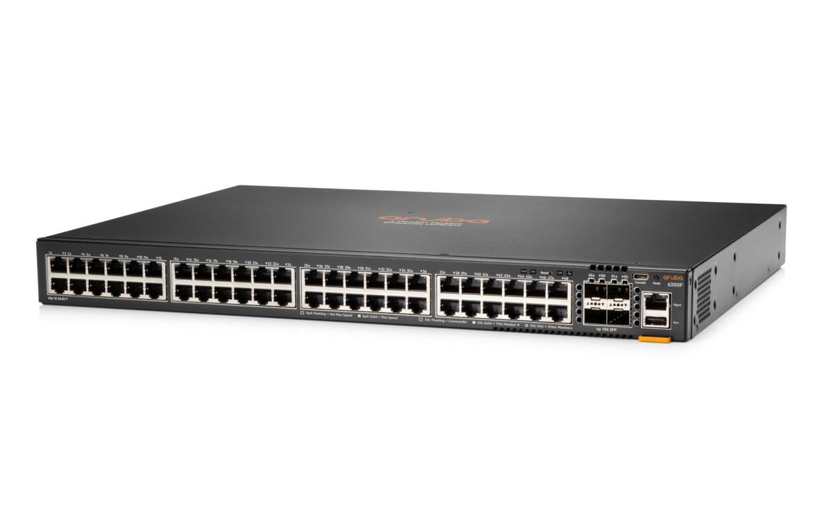 1171071 - Mediatech HPE Aruba Networking HPE Aruba CX 6200F 48G 48x 1Gb, 4x SFP+ kaufen | Mediatech.ch