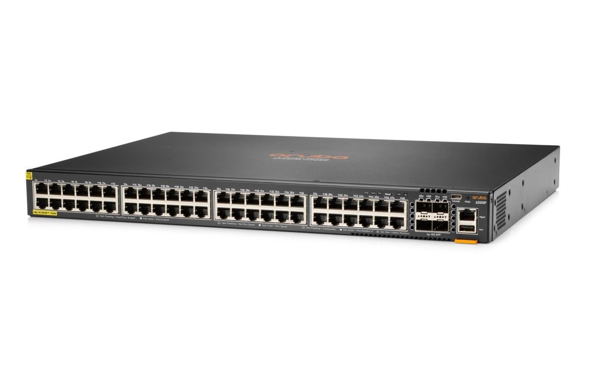 1171073 - Mediatech HPE Aruba Networking HPE Aruba CX 6200F 48G PoE+ 48x 1Gb, 4x SFP+, 740W kaufen | Mediatech.ch