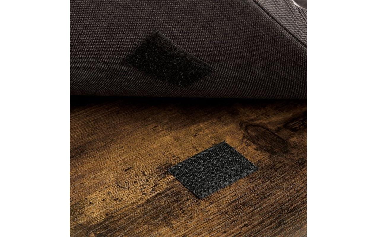 1171288_1 - Mediatech Songmics Schuschrank mit Polster, Braun Holz, 104x30x48 cm