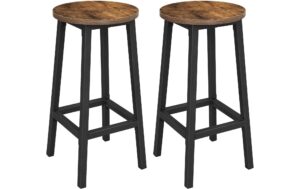 1171298 - Mediatech Vasagle Barhocker, 2er Set, Rund D: 32 x H: 65 cm, Traglast 150 kg kaufen Schweiz | Mediatech.ch