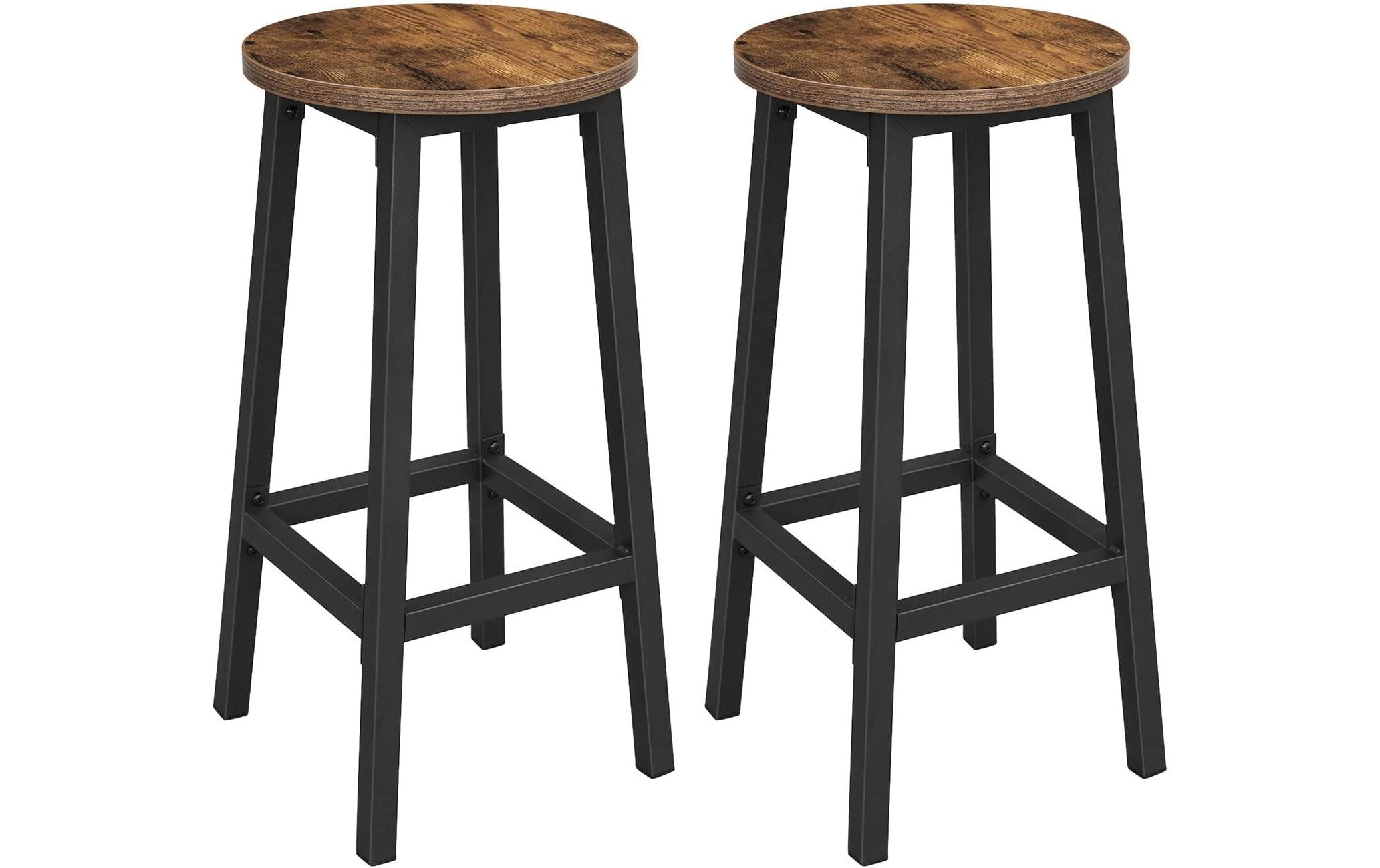 1171298 - Mediatech Vasagle Barhocker, 2er Set, Rund D: 32 x H: 65 cm, Traglast 150 kg kaufen Schweiz | Mediatech.ch