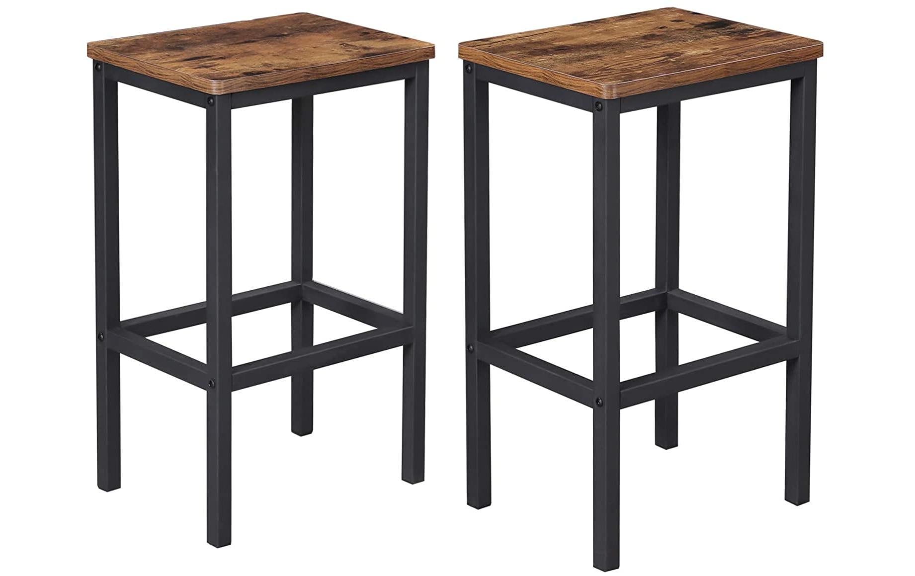 1171299 - Mediatech Vasagle Barhocker, 2er Set, Eckig 40 x 30 x 65 cm, Traglast 120 kg kaufen Schweiz | Mediatech.ch