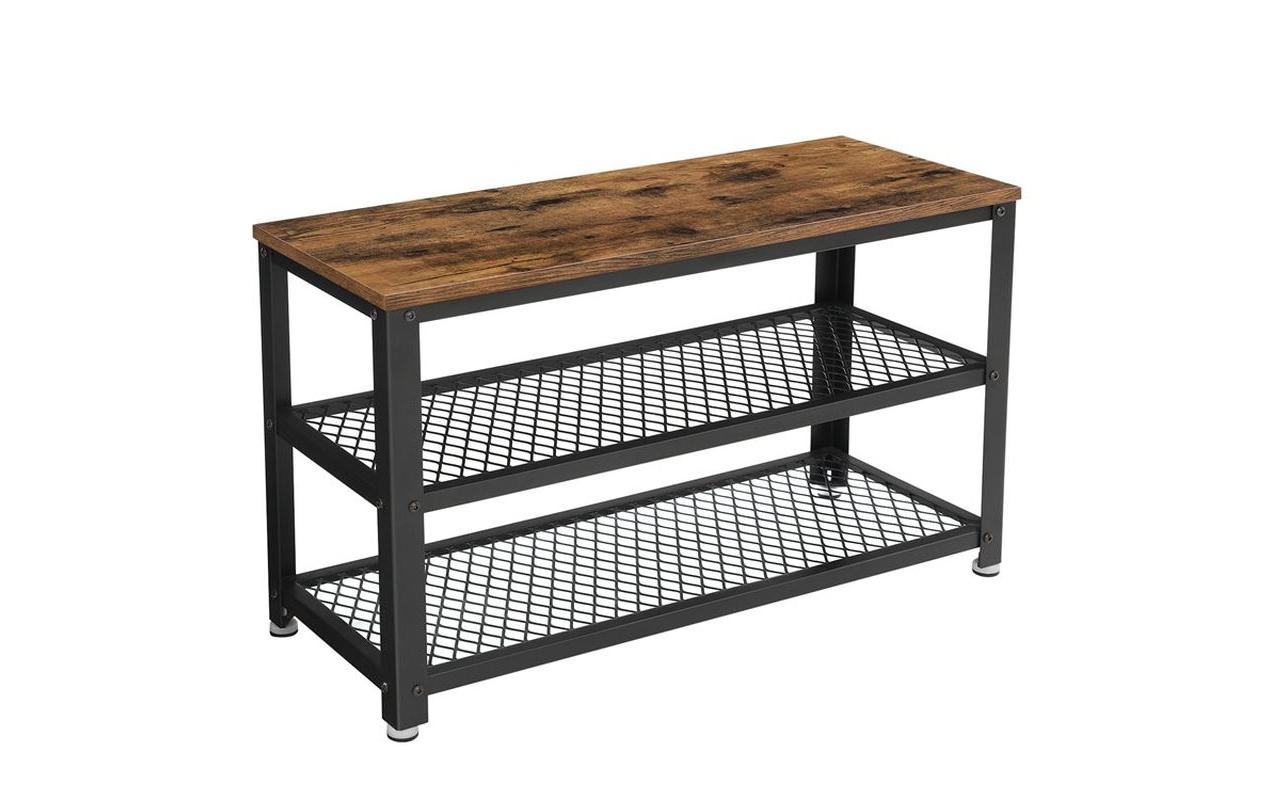 1171301 - Mediatech Vasagle Schuhgestell aus Holz und Metall 73 x 30 x 45 cm, Traglast 90 kg kaufen Schweiz | Mediatech.ch