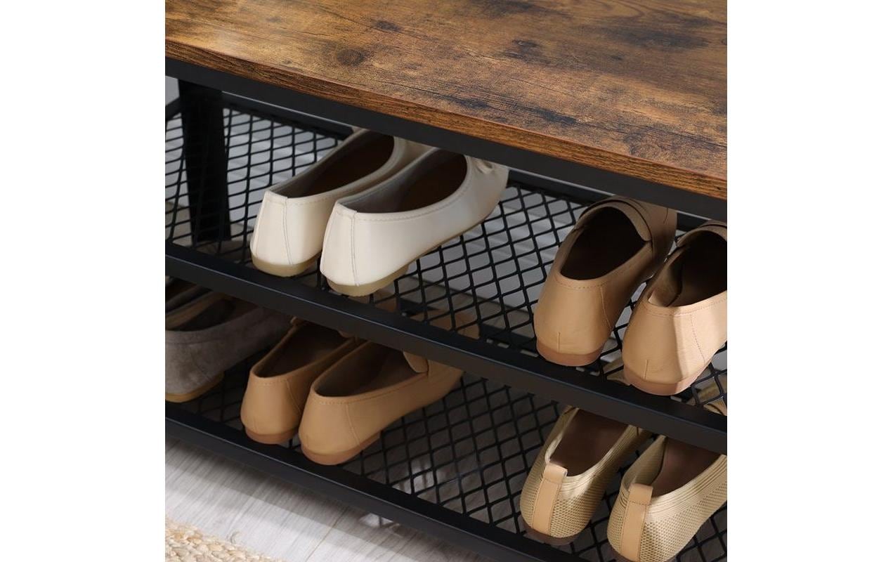 1171301_1 - Mediatech Vasagle Schuhgestell aus Holz und Metall 73 x 30 x 45 cm, Traglast 90 kg