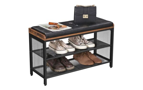 1171302_3 - Mediatech Vasagle Schuhgestell mit Polster 80 x 30 x 48 cm, Traglast 90 kg