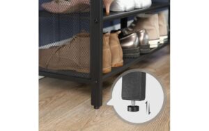1171302_4 - Mediatech Vasagle Schuhgestell mit Polster 80 x 30 x 48 cm, Traglast 90 kg