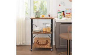 1171323_6 - Mediatech Vasagle Lagerregal mit 6 Haken 60 x 40 x 89 cm, Belastbarkeit 80 kg