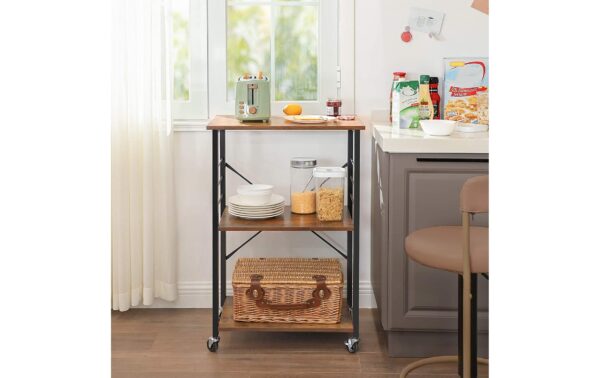 1171323_6 - Mediatech Vasagle Lagerregal mit 6 Haken 60 x 40 x 89 cm, Belastbarkeit 80 kg