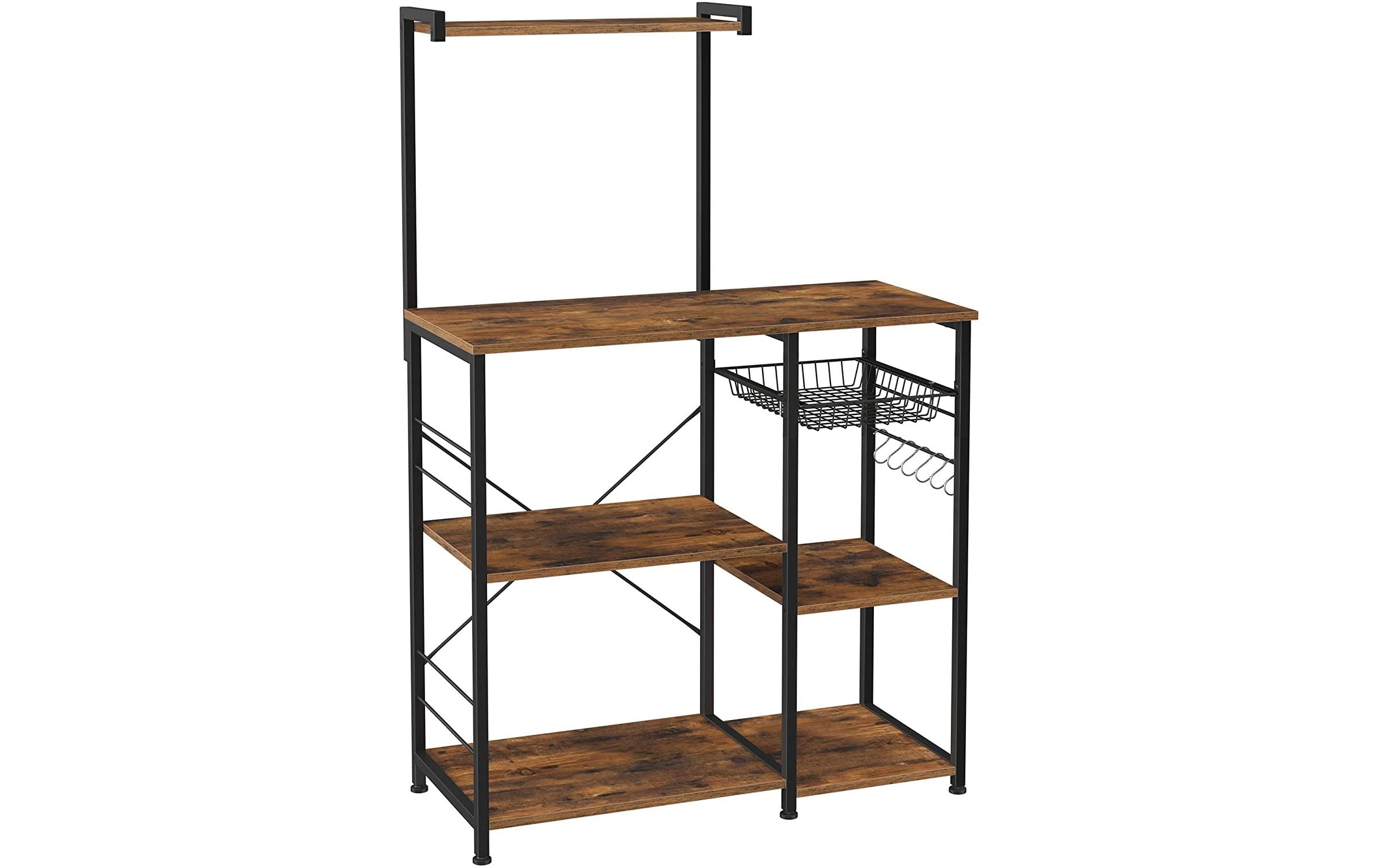 1171324 - Mediatech Vasagle Lagerregal mit 6 Haken 90 x 40 x 132 cm, Traglast verschieden kaufen Schweiz | Mediatech.ch