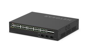 Netgear AV Line M4250-40G8XF-PoE++ 40x1G Ultra90 PoE++, 2880W, 8xSFP+, Managed