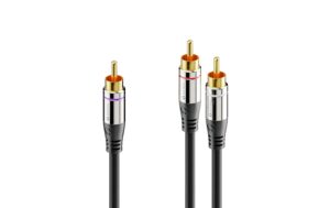 1172951_1 - Mediatech Sonero Cinch auf 2x Cinch Audio Kabel 3.00m, Stecker <-> Stecker
