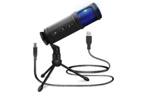 Power Dynamics PCM120 USB Mikrofon inkl. Tischstativ