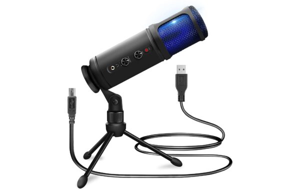 Power Dynamics PCM120 USB Mikrofon inkl. Tischstativ