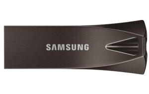 Samsung USB3.1 Bar Plus Titan 256GB grau, Lesen: 400MB/s, Schreiben: 110MB/s