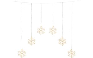 1177045 - Mediatech Konstsmide LED Lichtervorhang Schneeflocke 48 warm weisse Dioden, outdoor kaufen Schweiz | Mediatech.ch