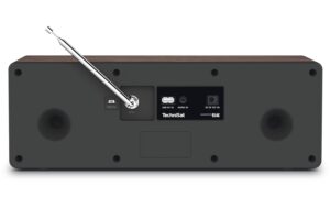 Technisat DigitRadio 3, DAB+ RAdio Schwarz/Nussbaum, CD, BT